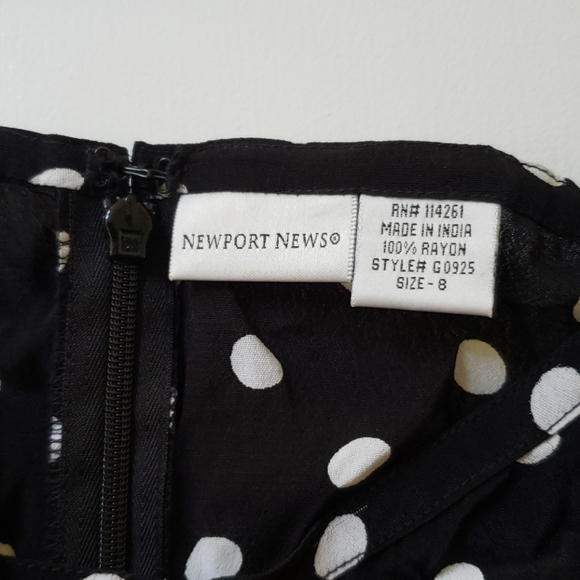 NWOT Polka Dot A-line Skirt - Picture 3 of 5